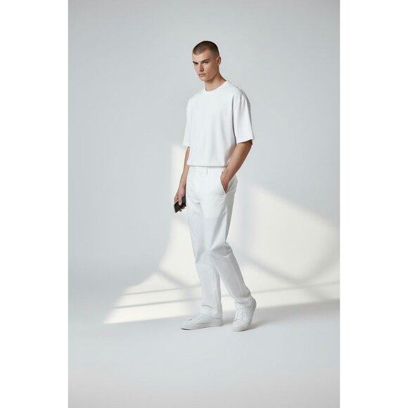 Cesare Attolini White Chino Pants Size 38 New with Tags